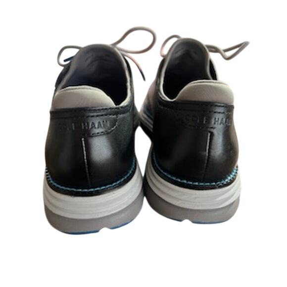 Cole Haan Men\'s sz 8M ØriginalGrand Ultra Laser Oxford Shoes Black main image 6
